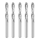 SpeTool Carbide 1/8 Inch Dia Spiral Down Cut Router Bit CNC End Mill