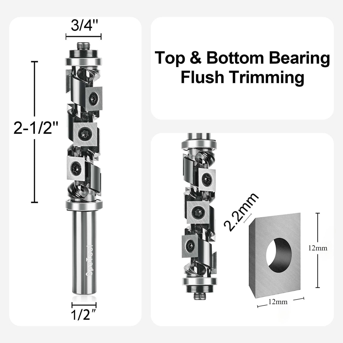 Get Precise and Flawless Edges with Flush Trim Router Bits | SpeTool