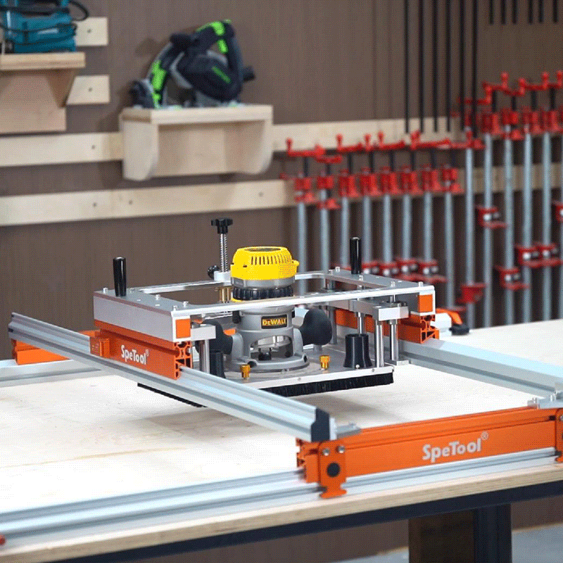 SpeTool Router Sled Professional Slab Flattening Tool for Precision Woodworking