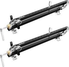 SpeTool CA S05003 16 Inch Panel Clamp 2 Pack – 4-Way Pressure Aluminum Parallel Clamps for Woodworking, Tabletops, Cabinets, and Cutting Boards, Adjustable Parallelogram Couplers for Precision Projects