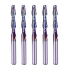 SpeTool Long Life Coated 1/8 Inch Dia Spiral Up Cut CNC Router Bit