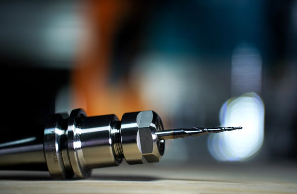 SpeTool 1.5mm Radius 1/4 Dia Tapered Router Bit Ball TiAlN Coated