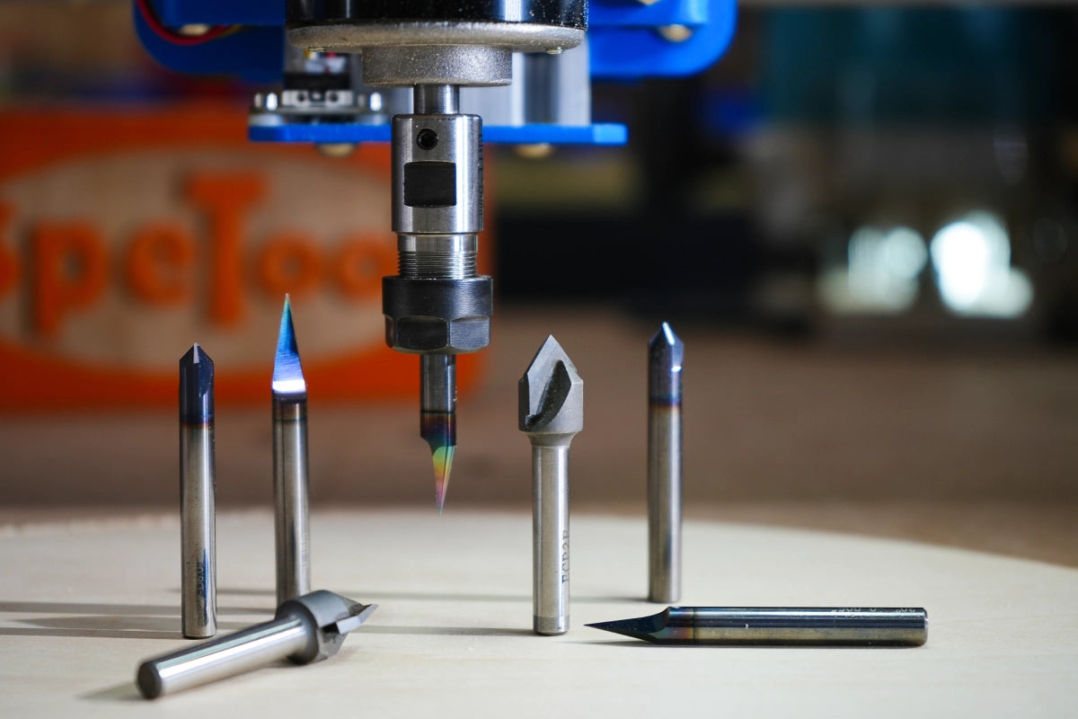 30 Degree Engraving Bits  Ball Nose End Mill - Nine9 CNC Engraving Tools