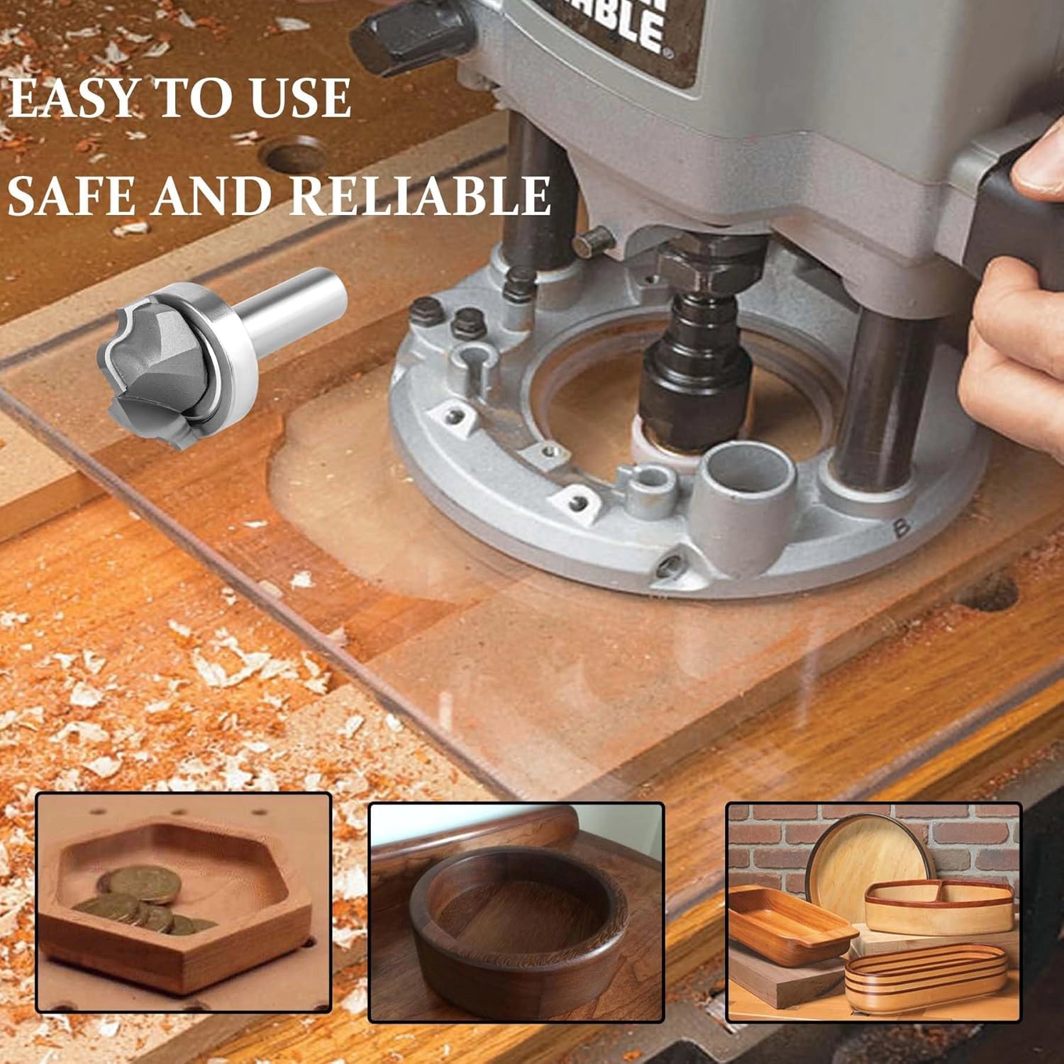 SpeTool W08012 Juice Groove Router Bits easy to use