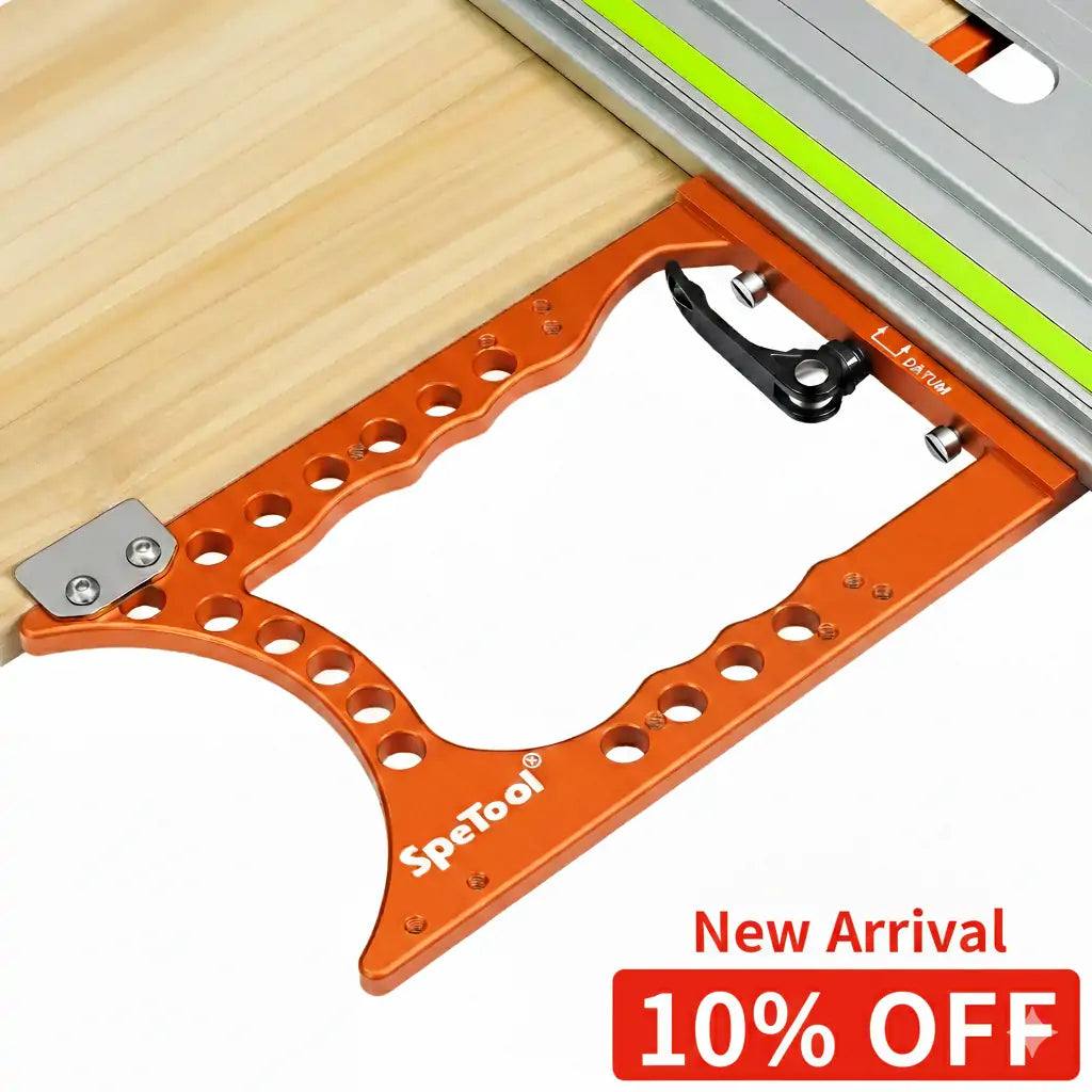 90° Precision Track Saw Square Rail Guide ±0.01° Accuracy  SpeTool