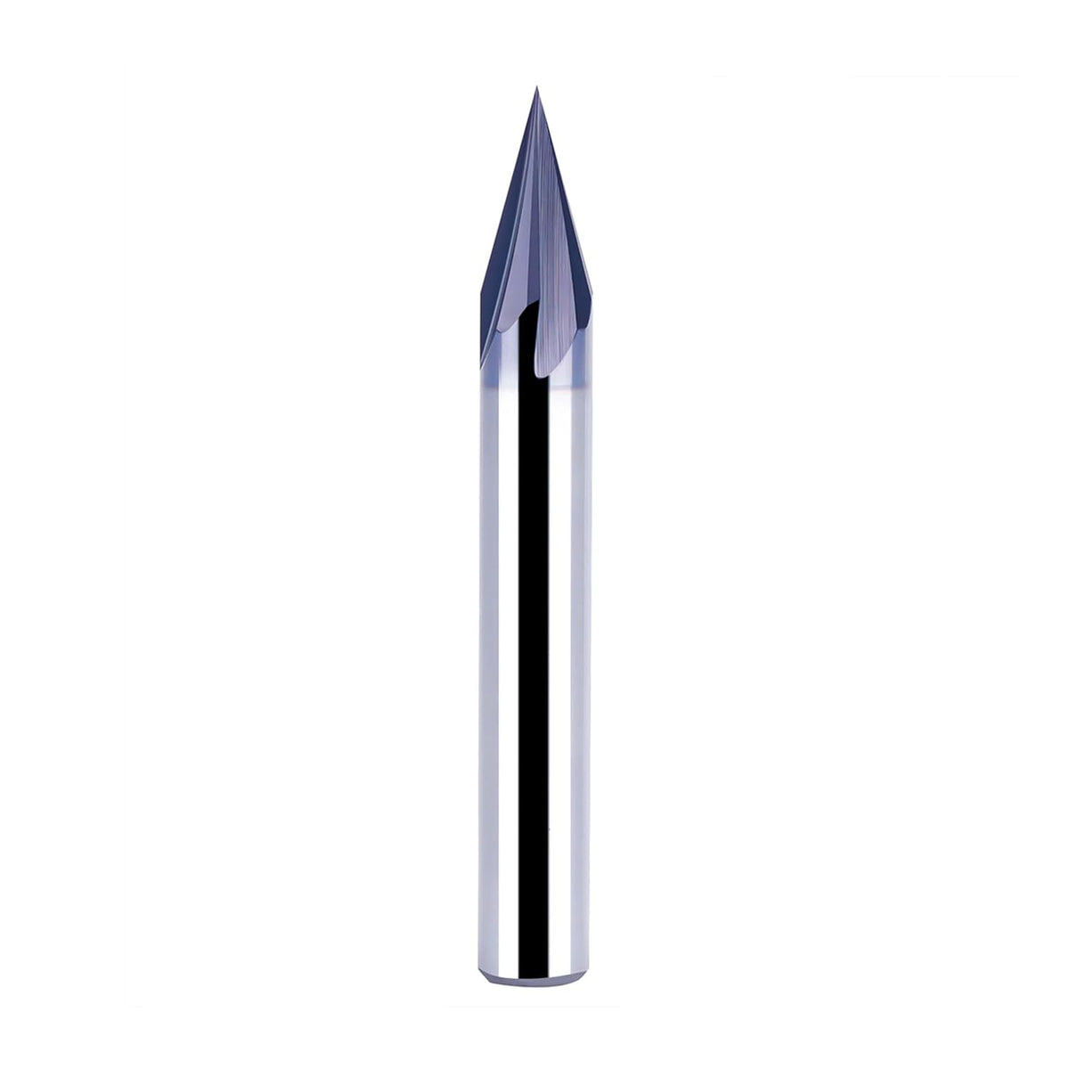 Spetool 30 Deg Carbide V-Groove Tiain Coated 1/4 Dia Chamfer