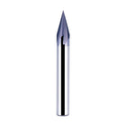 Spetool 30 Deg Carbide V-Groove Tiain Coated 1/4 Dia Chamfer End Mill