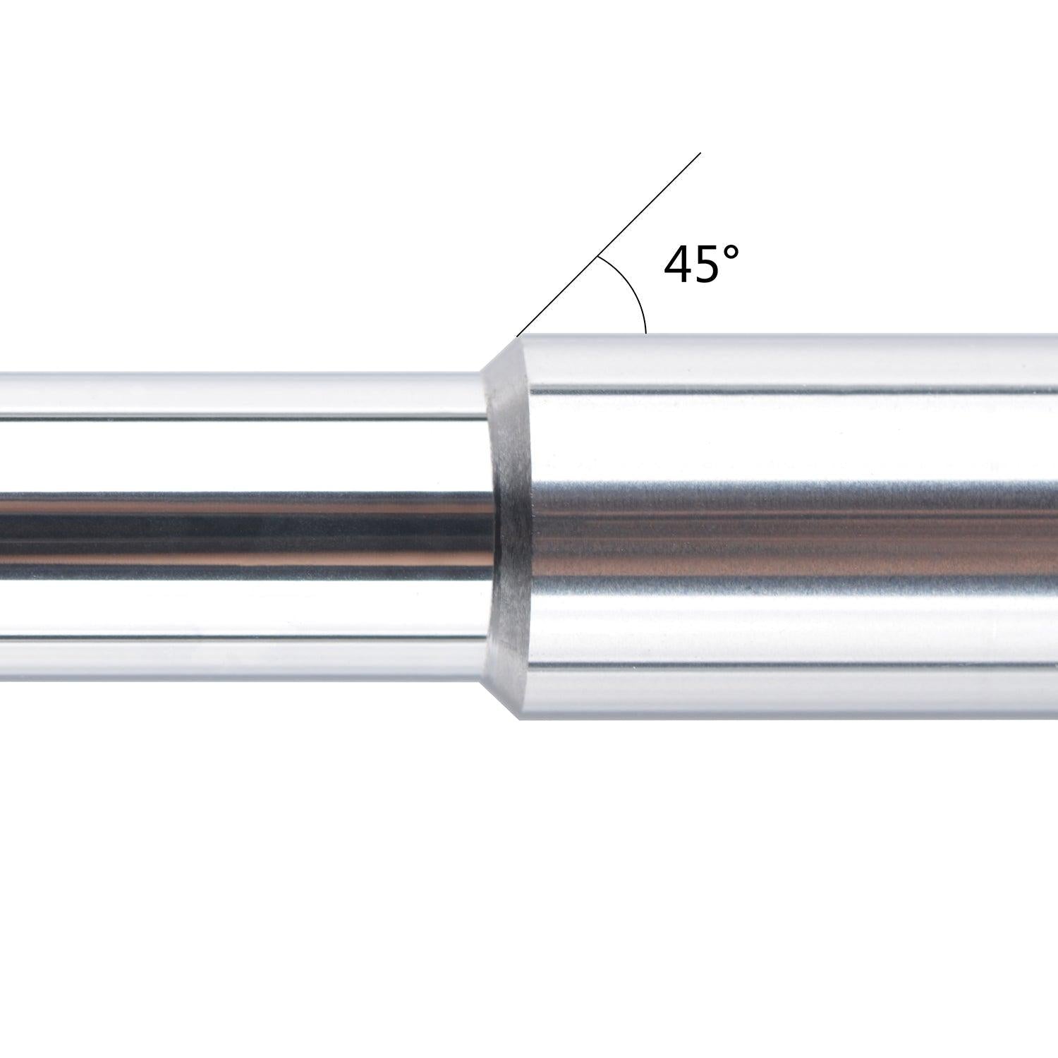 SpeTool A02007 3 Flutes Aluminum Router Bit 5/16" CD x 3/4" CL x 1/4" SD Extra Long 3" OVL - SpeTool