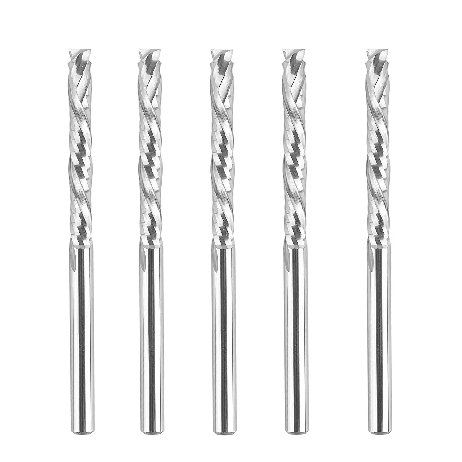5-Pack Solid Carbide UP & DOWN 1 8 Diam 2 Long Router Bits SpeTool