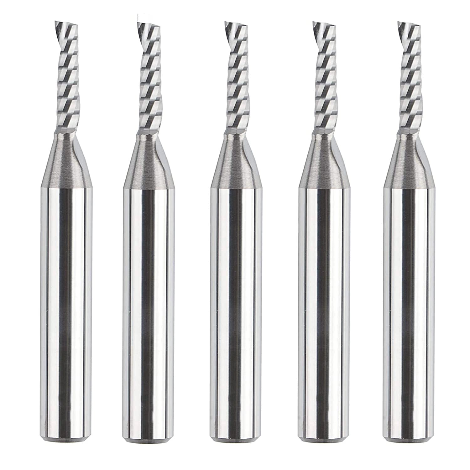 5 mm 4 flutes solid carbide end mill, shank Ø 6 mm - RCVHMF05-4, Router  fish tails, CUTTING TOOLS