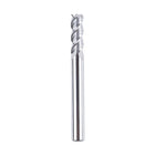 SpeTool A02002 CNC SC Spiral Aluminum Cutting 1/4" Dia x 3/4" Cutting Length x 1/4" Shank x 2-1/2" Long 3 Flute Up Cut Router Bits