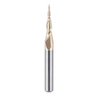 SPEtool CNC tapered ball nose router bit, 1/64-inch radius, 1/4-inch shank (product image)