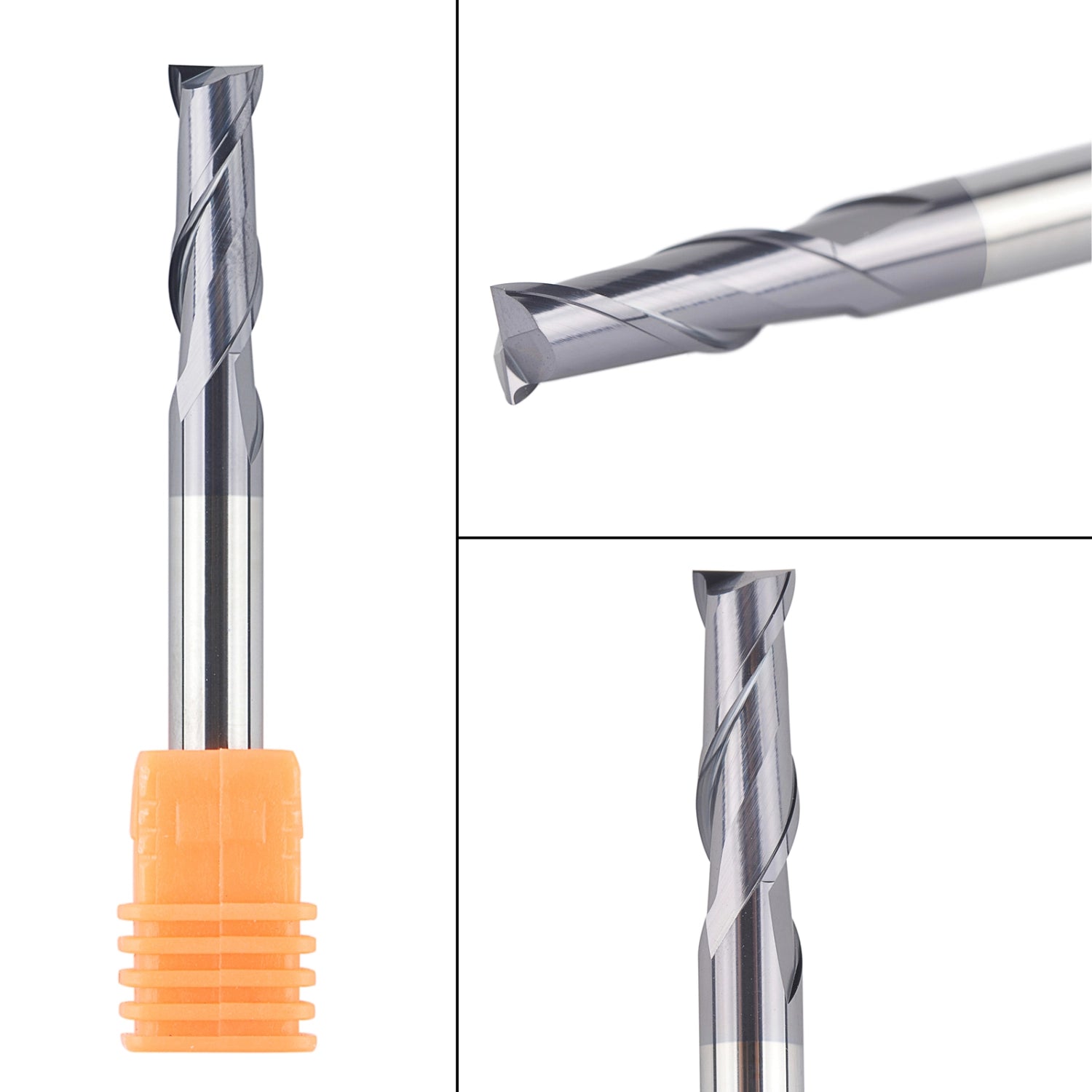 SpeTool 2 Flute 1/4 Inch Dia Flat Top Upcut SC End Mill For SpeTool 2 Flute 1/4 Inch Dia Flat Top Upcut SC End Mill For