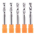 SpeTool WD-4 5Pcs Spiral Router Bits Set 1/4" Shank 1" Cutting Length for Woodworking