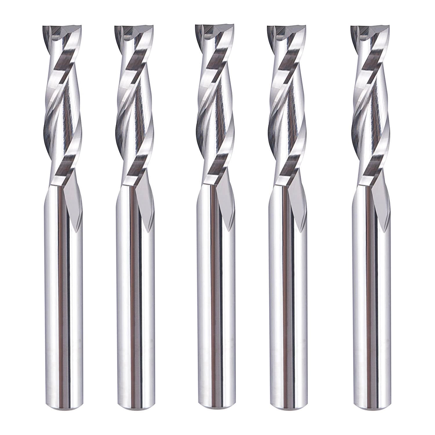 5 mm 4 flutes solid carbide end mill, shank Ø 6 mm - RCVHMF05-4, Router  fish tails, CUTTING TOOLS