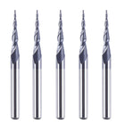 SPEtool CNC tapered ball nose router bit, 0.25mm radius, 1/8-inch shank (product image)