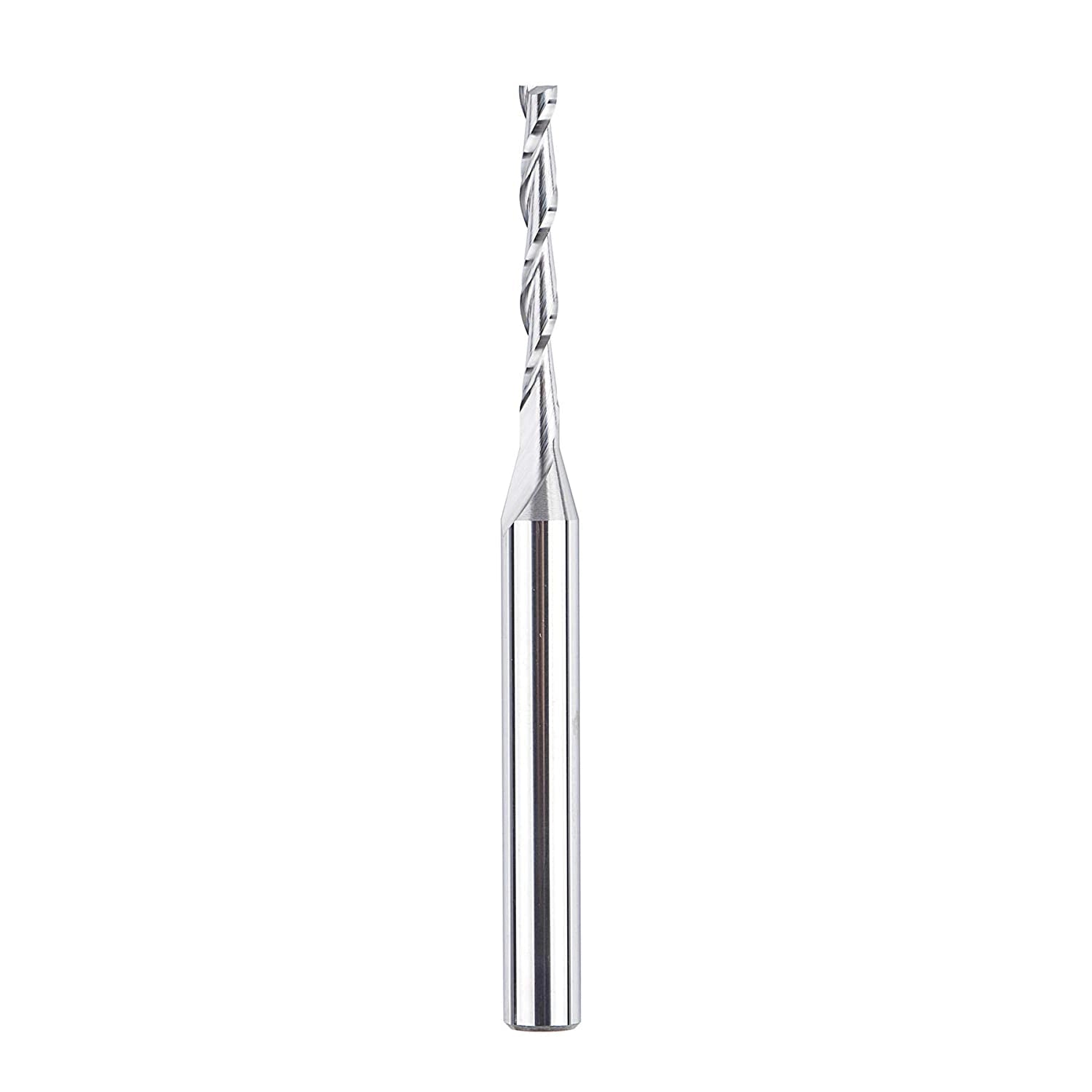 Sweep Router Bit 3 Inch SpeTool Carbide 1/8 Dia 1/4 Shank 3 Inch Extra Long Up Cut Router Bit