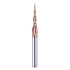 SPEtool CNC tapered ball nose router bit, 0.25mm radius, 1/4-inch shank (product image)