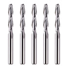 SpeTool Solid Carbide 1/8" Diam 1/8" SHK Up Cut Router Bit for Woodworking