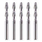 SpeTool Solid Carbide 1/8" Diam 1/8" SHK Up Cut Router Bit for Woodworking