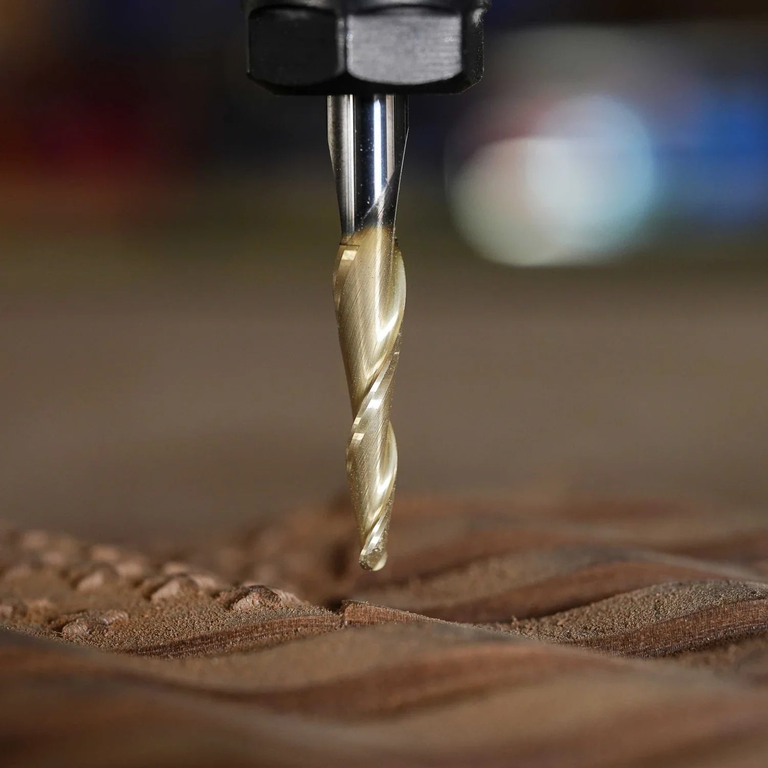 SpeTool ZrN Coated Carving Router Bits Project1