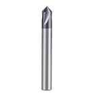 Spetool 90 Deg Carbide V Bits Tiain Coated 4 Flutes Chamfer End Mill